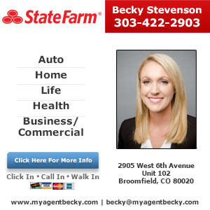 Call Becky Stevenson - State Farm Insurance Agent Today!