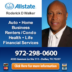 Call Roderick D Walker: Allstate Insurance Today!