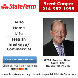 Call Brent Cooper - State Farm Insurance Agent Today!