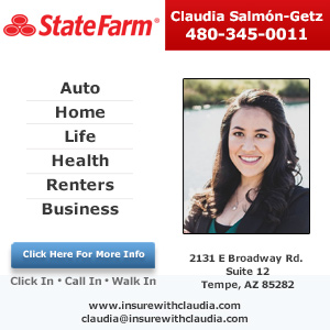 Call Claudia Salmon-Getz - State Farm Insurance Agent Today!